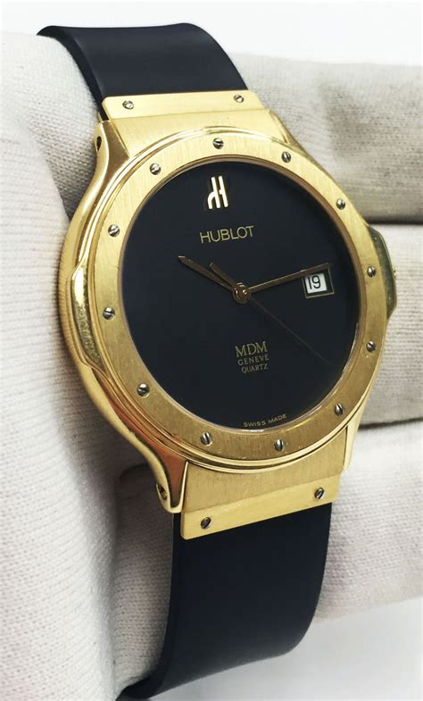 hublot modelle mdm ebay|Hublot MDM 18K Gold 36mm Watch .